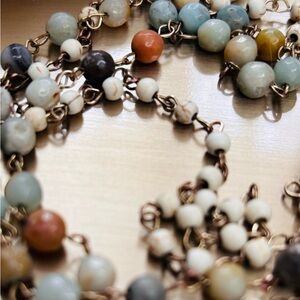 Multi-Color Beaded Necklace